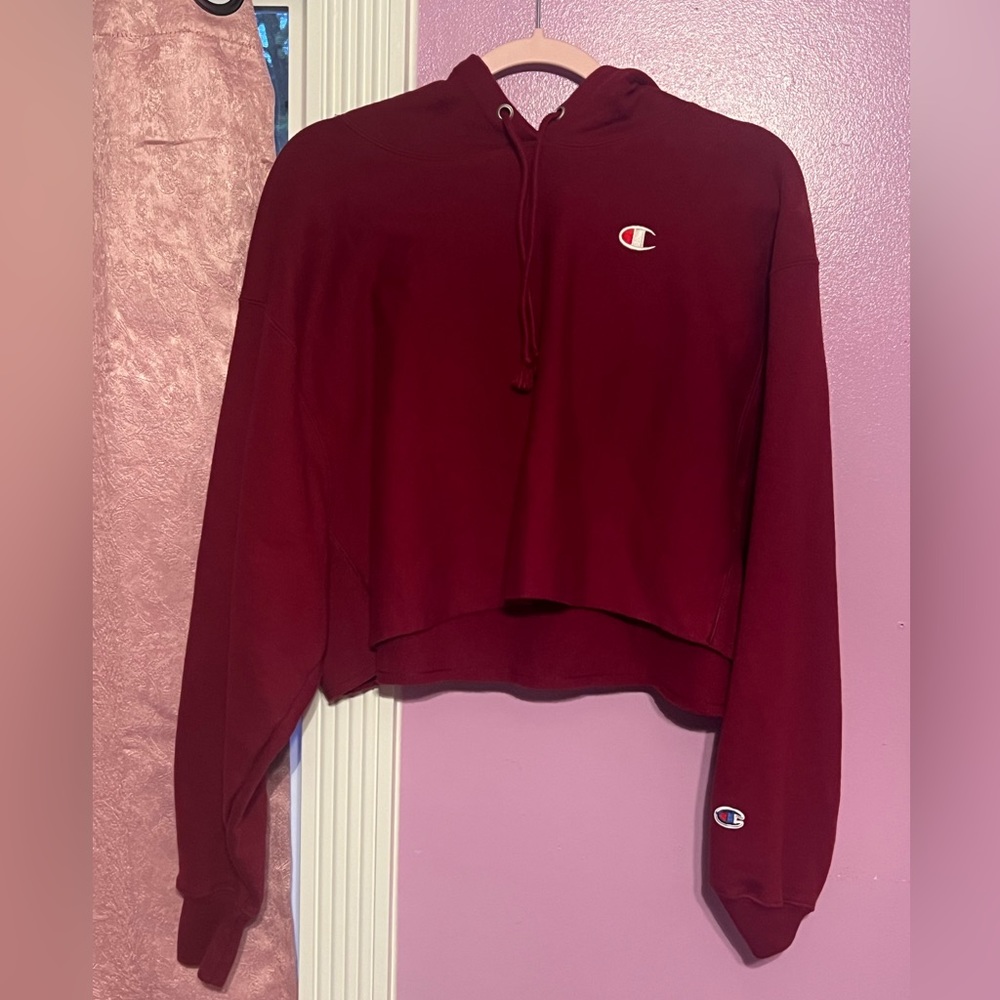 Cropped Champion Hoodie